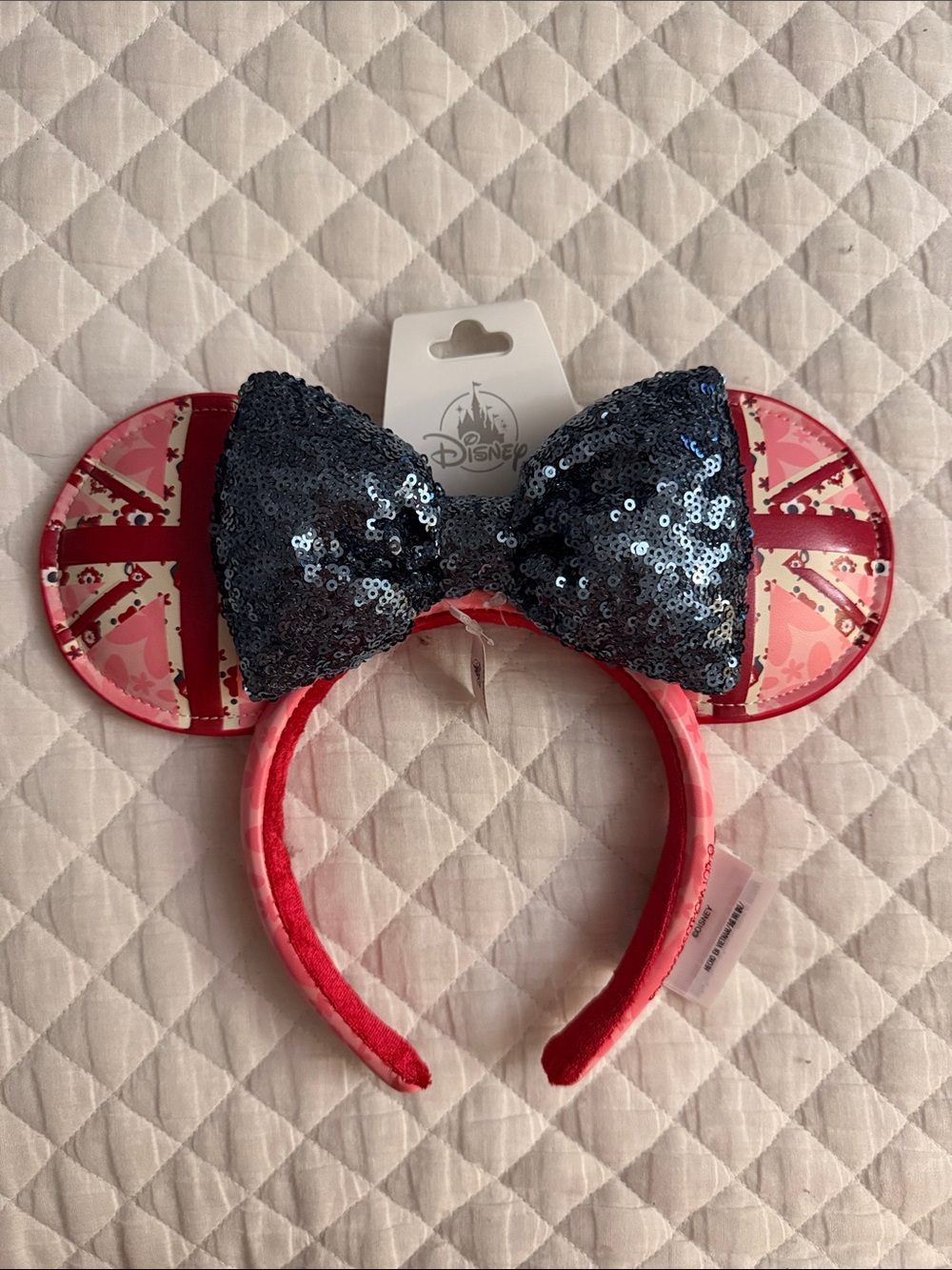NWT Disney Parks Epcot UK Pavilion Minnie Ears